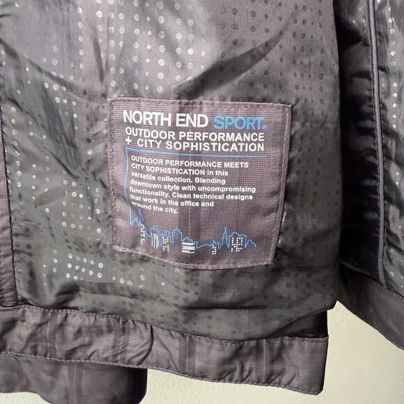 North End Sport FedEx Lightweight Water Resistant Plaid Print Jacket X-Large - Picture 10 of 12